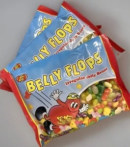 Jelly Belly Irregular Jelly Beans Belly Flops 1 lb Bags (x3) Assorted Flavors - Picture 1 of 2