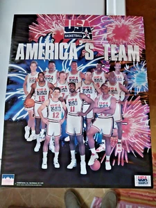 Póster Starline 1992 USA Basketball America's Team 16" X 20" - Imagen 1 de 13
