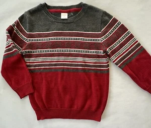 Gymboree Boy Size 4T Argyle Winter Christmas Sweater HTF 2015 NWT - Picture 1 of 2
