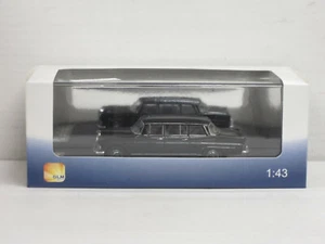 Mercedes-Benz 200 W110 Lang Binz 1965 en negro caja GLM 1:43 limitado/defectuoso V.2 - Imagen 1 de 5