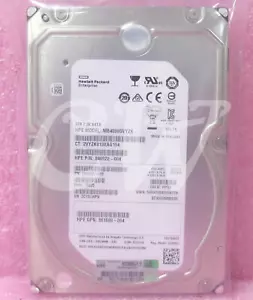861683-B21 862133-001 846522-004 HPE 4TB 7.2K RPM 6Gbps Ml 3.5" SATA Hard Drive - Picture 1 of 2
