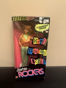 1986 Mattel Barbie Rockers DIVA NRFB 3159 Second Series Fashion Doll - Picture 1 of 2