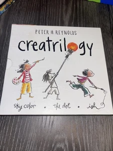 CREATRILOGY BOX SET The Dot, Ish, Sky Color, Peter Reynolds WIE NEU HCDJ - Bild 1 von 8