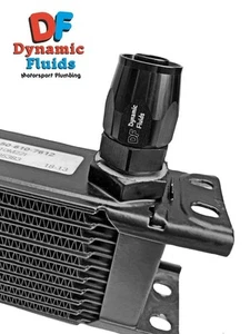 Raccordo radiatore olio M22 x 1,5 Setrab diretto -12 AN12 raccordo olio flusso rapido - nero - Foto 1 di 2