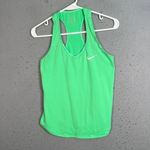 Nike Dri-Fit grünes Racerback-Tanktop Damengröße Small sportlich Fitness Laufen - Bild 1 von 7