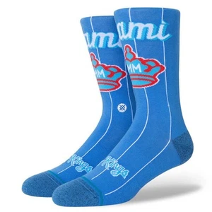 Stance Miami Marlins City Connect Sugar Kings Socks Size Large MLB Baseball - Picture 1 of 9