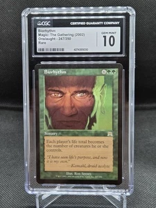 MTG Onslaught Biorhythm 247/350 CGC Gem Mint 10 - Picture 1 of 2