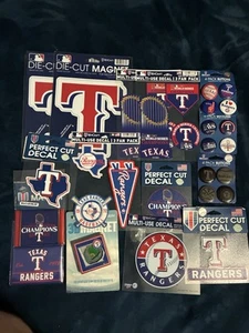 Texas Rangers Magnets, Buttons, Stickers, Decals - Picture 1 of 7