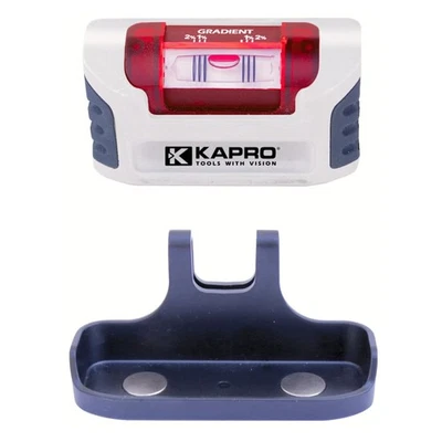 Kapro 946 Smarty Magnetic Cast Pocket Level OPTIVISION and Plumb Site 4 Inch - Image 1 of 4