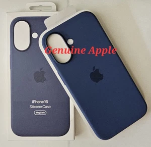 Funda Silicona Original Apple iPhone 16 con MagSafe - Denim MYY23ZM/A - Imagen 1 de 5