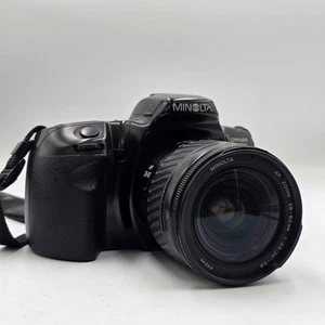 MINOLTA DYNAX 500si SUPER 35mm Film AF SLR Camera w/ 28-80mm Zoom Lens - Picture 1 of 12