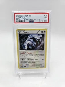 Pokémon TCG - PSA 7 - Lugia Cracked Ice Holo 78/124 - XY Fates Collide - RARE - Bild 1 von 2