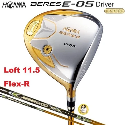 New HONMA BERES E-05 GP 11.5 Driver 2016 ARMRQ ∞ 48 5Star R-Flex Graphite JP - Image 1 of 4
