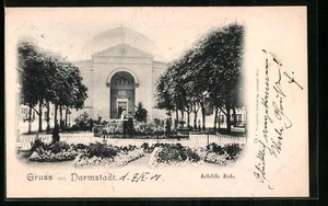 Ansichtskarte Darmstadt, Katholische Kirche 1901  - Picture 1 of 2