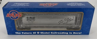O Scale Atlas 6333-1 Frisco ACF 6 Bay Cylindrical Hopper #81015 O1674 LZ - Image 1 of 4