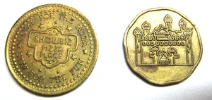 Vintage Medaillen Showtime Pizzeria & Aladdins Castle - Bild 1 von 2