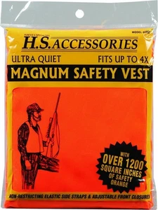 Hunters Specialties Safety Vest Magnum Fits up to 4XL Chest Orange - 2002 - Picture 1 of 1