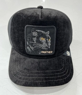 Sombrero de camionero de terciopelo Goorin Bros Iced Panther - Nuevo con etiqueta - Colección otoño 25 Foto 1 de 4