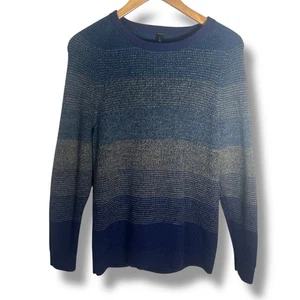 Lululemon Strukturstrick Merinowolle Strick gestreift Rundhals Pullover Gr. XS - Bild 1 von 9