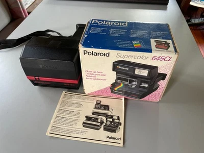 Appareil Photo Polaroid Supercolor 645CL lentille gros plan - Photo 1/4