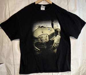 T-shirt concerto vintage Y2K Dixie Chicks Rule nera XL double face sbiadita - Foto 1 di 6