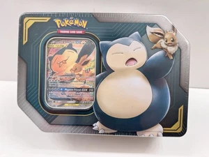 Pokémon TCG 2019 Eevee & Snorlax GX Tag Team Tin NEU Factory Sealed - Bild 1 von 7