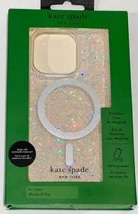 Funda rígida Kate Spade Magsafe iPhone 15 Pro (cámara grande de 6,1") gruesa brillante - Imagen 1 de 2