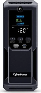 CyberPower CP1500AVRLCD3 UPS 1500VA 900W AVR 12 Outlets USB Mini Tower - Picture 1 of 7