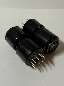 *USA STOCK* 4x VACUUM TUBE 9 PIN SOCKET SAVER 12AX7 ECC83 EL84 6CA4 ETC! - Picture 1 of 2