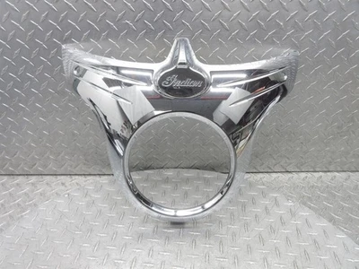 2014 14-18 Indian Chieftain OEM Faro Cubierta Bisel Carcasa Carenado Capucha Foto 1 de 4