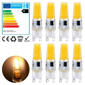 G9 LED Birne Lampen 220V 6W Warmweiß COB Energiespar lampen Superhell Dimmbar - Bild 1 von 5