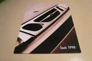 1998 SAAB Sales Brochure Vintage - Picture 1 of 3