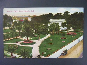 Long Beach California Pacific Park 1005 Locust Ave Antique Postcard 1921 - Picture 1 of 2