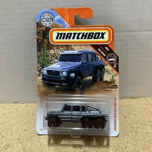 Matchbox Mercedes-Benz G63 AMG 6x6 #13/20 Fuoristrada Serie MBX Grigio - Foto 1 di 2
