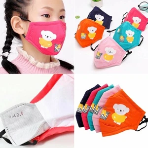 Reusable kids Protective Face Mask w/PM2.5 Filter ( FAST FREE Shipping from TX) - Bild 1 von 11