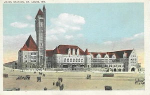Union Station St. Louis, MO Missouri Union News Unposted WB - Foto 1 di 2