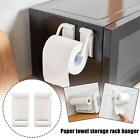 Magnetic Kitchen Roll Holder Paper Toilet Towel Shelf StorageRack Hanger Q8K6