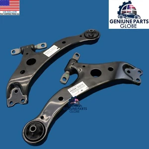 GENUINE TOYOTA CAMRY HIGHLANDER AVALON RX350 ES350 FRONT LOWER CONTROL ARM SET - Picture 1 of 3