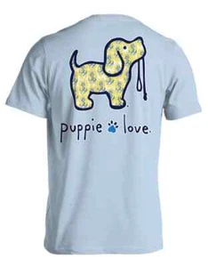 New PUPPIE LOVE ANCHOR FILL PUP T SHIRT - Picture 1 of 1