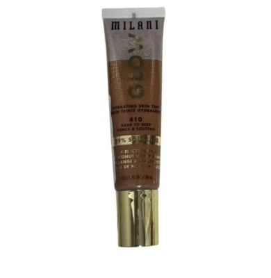 Nuevo tinte hidratante para piel Milani Glow 410 oscuro a profundo Foto 1 de 2
