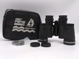 Bolso de colección 1992 Tasco 7x35 mm 500 ft/1000yds Diet Pepsi America's Cup NFL - Imagen 1 de 18