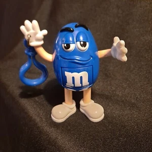 BLAU M&MS 4" Schlüsselanhänger Süßigkeitenspender Oddzon Hasbro - Bild 1 von 6