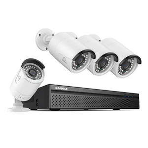 SANNCE HD 5MP POE IR Cámara de Vigilancia Set 10CHNNVR Exterior Audio Bidireccional IP66 - Imagen 1 de 16
