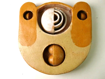 Kunst Skulptur Objekt Wandobjekt 3 D Keramik limitiert 2/10 33cm Kunst L-1505 - Bild 1 von 4