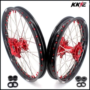 KKE 21/18 Rims OEM Size For Honda XR650L 1993-2024 Enduro Wheels CNC Hubs Spoked - Bild 1 von 12