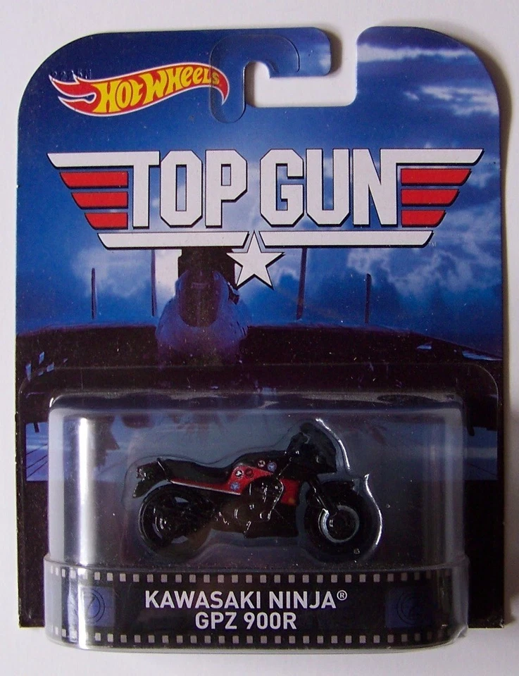Top Gun Hot Wheels Retro Entertainment Kawasaki Ninja GPZ 900R | 17 Foto 1 de 1