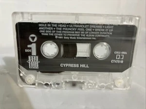 Cypress Hill Self Titled Cassette Tape 1991 Rap Hip Hop Vtg **NO ARTWORK Case** - Picture 1 of 3