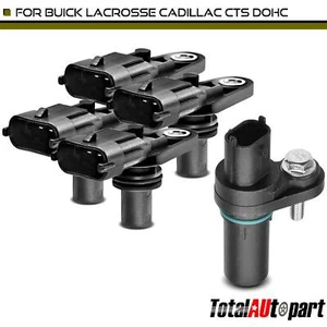 4x Camshaft & 1x Crankshaft Position Sensor for Buick Allure 07-08 Cadillac CTS - Picture 1 of 8