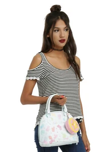 Bolso de mano Sailor Moon colores pastel personaje lanzar cartera y monedero nuevo con etiquetas - Imagen 1 de 8