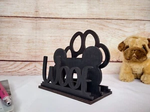 Dog Themed Mail Holder, Mail Sorter, Dog Office Décor, Wood Mail Holder, - Picture 1 of 7